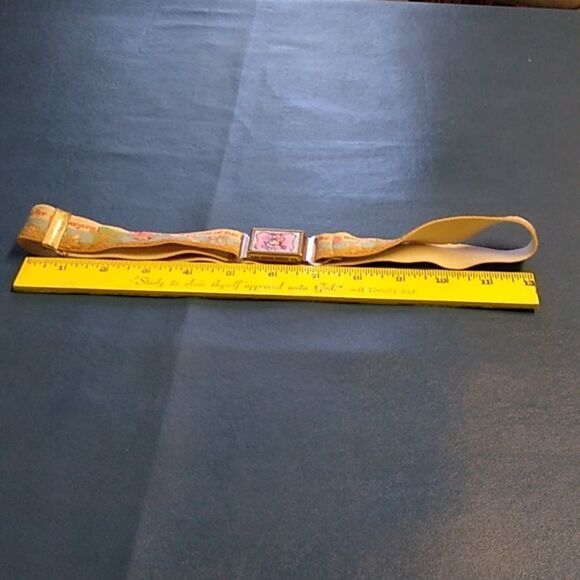 Vintage Strawberry Shortcake Child's Elastic Belt w/ Magnetic Clasp Cottagecore - Picture 5 of 9